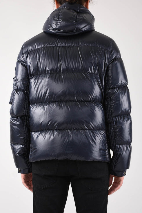 Piumino Uomo in piuma con cappuccio removibile Blu TATRAS- Francavilla Moda