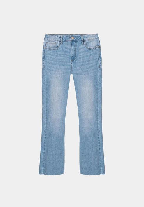 Jeans Donna cinque tasche a vita alta Denim chiaro TIFFOSI- Francavilla Moda