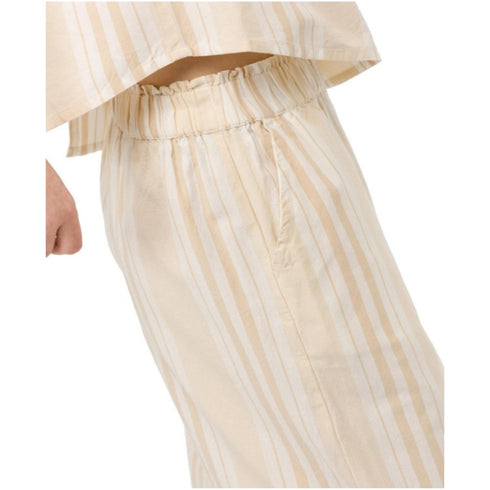 Pantalone Donna Greta plissé a palazzo Beige TIFFOSI- Francavilla Moda