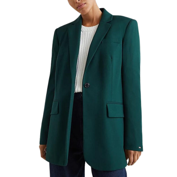 Blazer Donna monopetto Verde TOMMY HILFIGER- Francavilla Moda