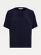 Blusa Donna casual taglio oversize Blu TOMMY HILFIGER- Francavilla Moda