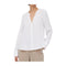 Tommy Hilfiger Blusa Blusa Donna con scollo a V Bianco - Francavilla Moda