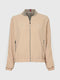 Bomber Donna con riga laterale e logo brand Beige TOMMY HILFIGER- Francavilla Moda