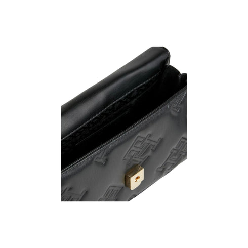 Tommy Hilfiger Borsa a spalla Borsa Donna a tracolla con monogramma all over Nero - Francavilla Moda