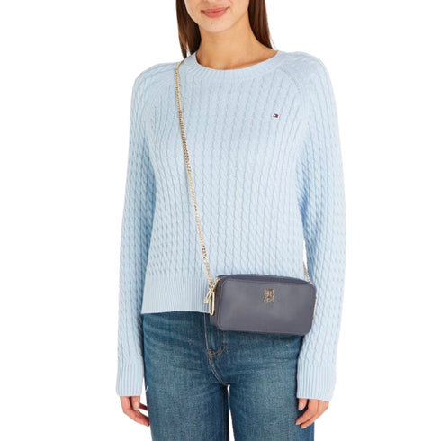 Borsa Donna Camera Bag Grigio Tommy Hilfiger- Francavilla Moda