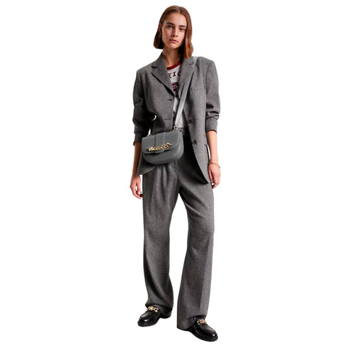 Borsa Donna con catenella Grigio Tommy Hilfiger- Francavilla Moda