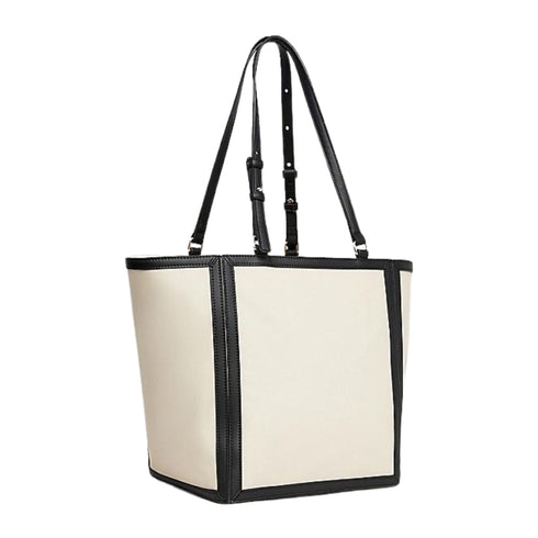 Tommy Hilfiger Borsa Borsa Donna con logo impresso Burro nero - Francavilla Moda