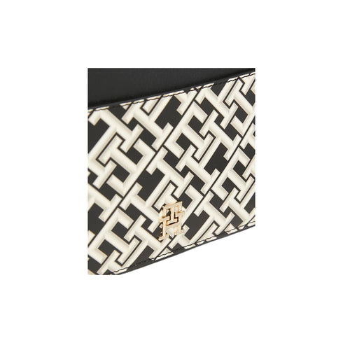 Tommy Hilfiger Borsa a spalla Borsa Donna con motivo monogramma Nero burro - Francavilla Moda