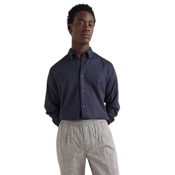 Camicia Uomo con colletto button down Blu TOMMY HILFIGER- Francavilla Moda
