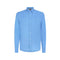 Tommy Hilfiger Camicia ml Camicia Uomo con logo sul petto Celeste - Francavilla Moda