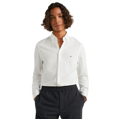 Camicia Uomo in cotone 1985 Bianco Tommy Hilfiger- Francavilla Moda