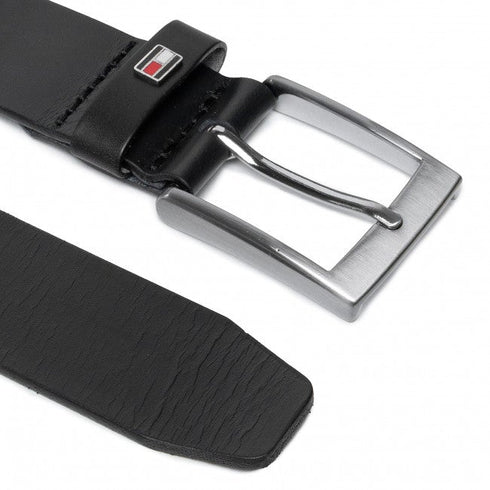 Cintura con fibbia in metallo Nero TOMMY HILFIGER- Francavilla Moda