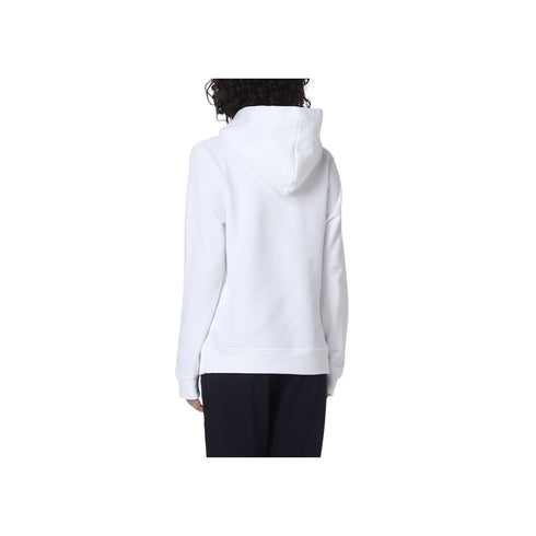 Felpa Donna con logo ricamato sul petto Bianca TOMMY HILFIGER- Francavilla Moda