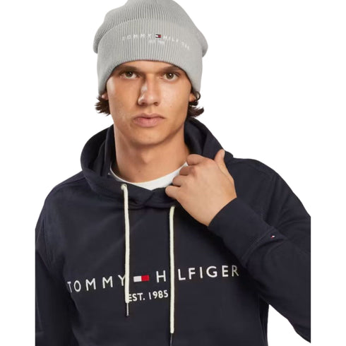 Tommy Hilfiger Felpa con cappuccio Felpa Uomo con cappuccio e logo ricamato Blu - Francavilla Moda