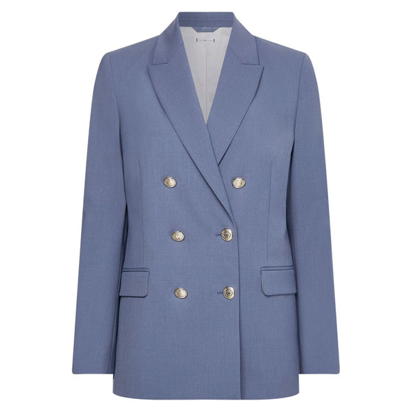 Giacca Donna doppio petto idrorepellente Polvere TOMMY HILFIGER- Francavilla Moda