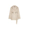 Giacca Donna imbottita doppiopetto Beige TOMMY HILFIGER- Francavilla Moda