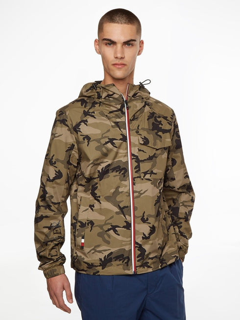 Giubbino Uomo camouflage con cappuccio Mimetico TOMMY HILFIGER- Francavilla Moda