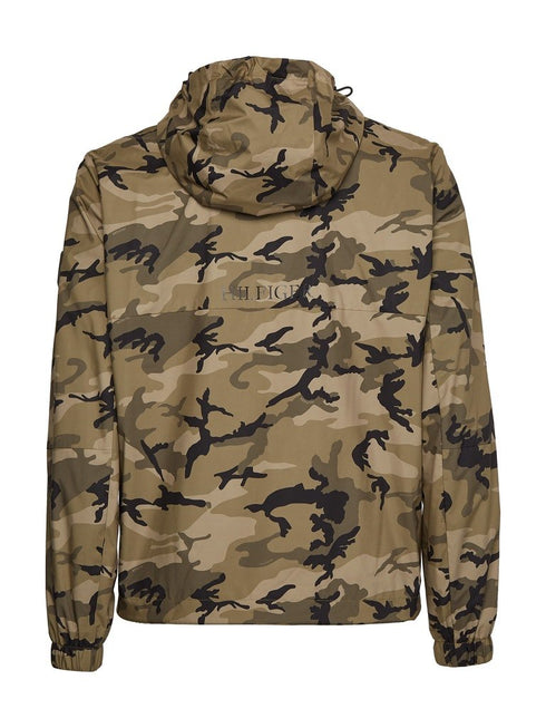 Giubbino Uomo camouflage con cappuccio Mimetico TOMMY HILFIGER- Francavilla Moda