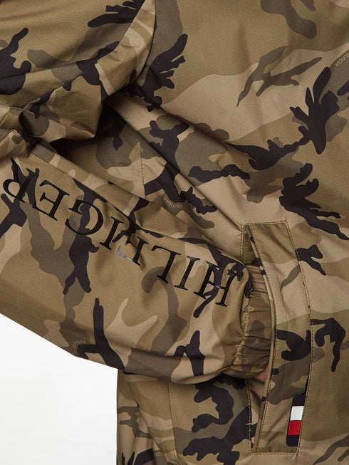 Giubbino Uomo camouflage con cappuccio Mimetico TOMMY HILFIGER- Francavilla Moda