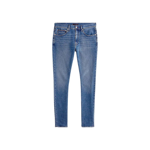 Jeans Uomo affusolati cinque tasche Jeans medio TOMMY HILFIGER- Francavilla Moda