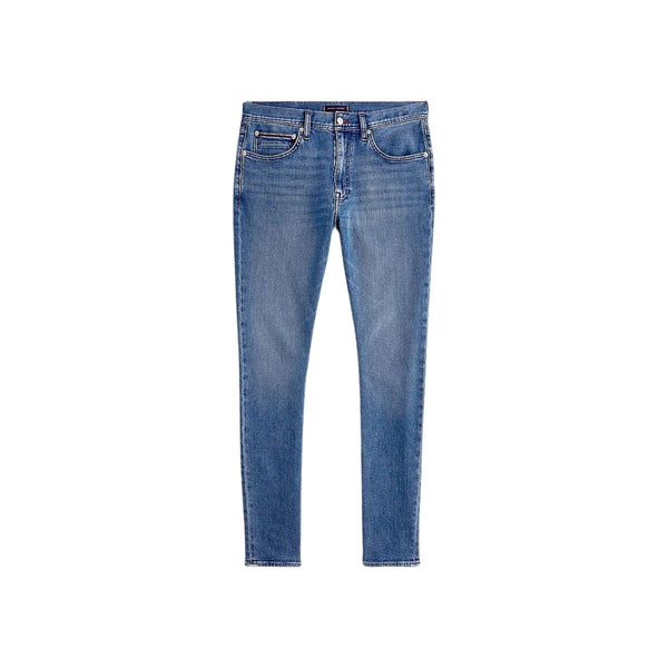 Jeans Uomo affusolati cinque tasche Jeans medio TOMMY HILFIGER- Francavilla Moda