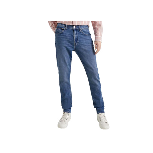 Jeans Uomo affusolati cinque tasche Jeans medio TOMMY HILFIGER- Francavilla Moda
