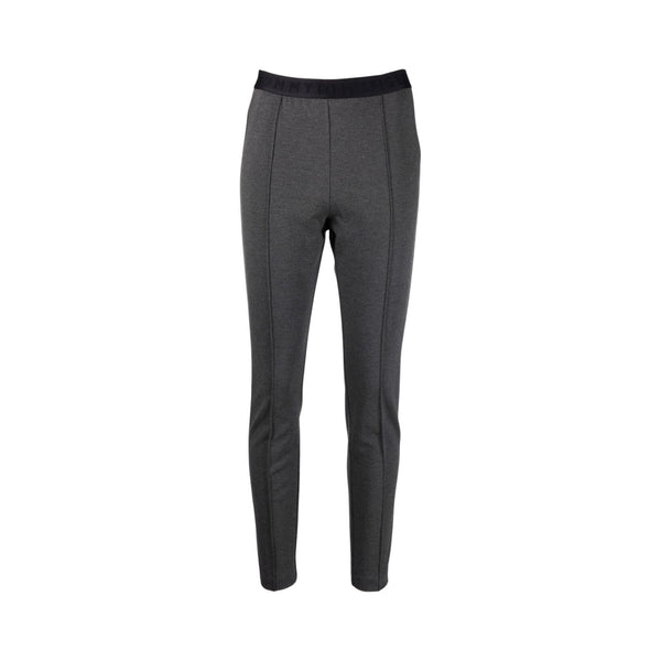 Leggings Donna con logo in vita Grigio Tommy Hilfiger- Francavilla Moda
