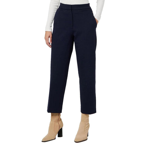 Pantalone Donna a taglio dritto Blu Tommy Hilfiger- Francavilla Moda