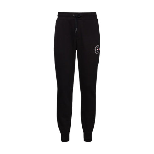 Pantalone Uomo joggers con logo Nero TOMMY HILFIGER- Francavilla Moda