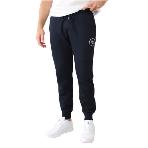 Pantalone Uomo joggers con logo Blu TOMMY HILFIGER- Francavilla Moda