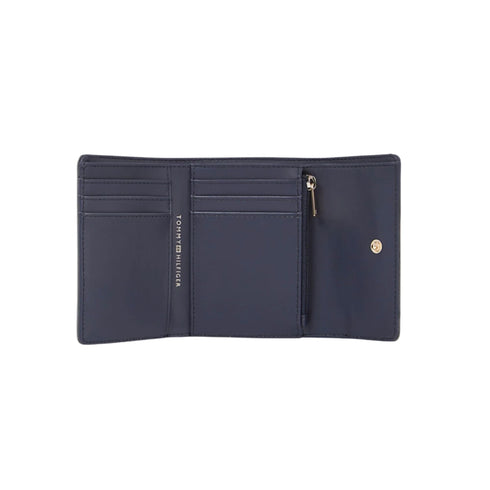 Portafoglio Donna medio con patta Grigio Tommy Hilfiger- Francavilla Moda