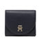 Portafoglio Donna mini con logo metallico Blu TOMMY HILFIGER- Francavilla Moda