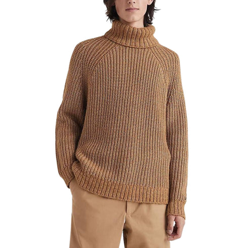 Pullover Uomo collo alto Desert khaki TOMMY HILFIGER- Francavilla Moda