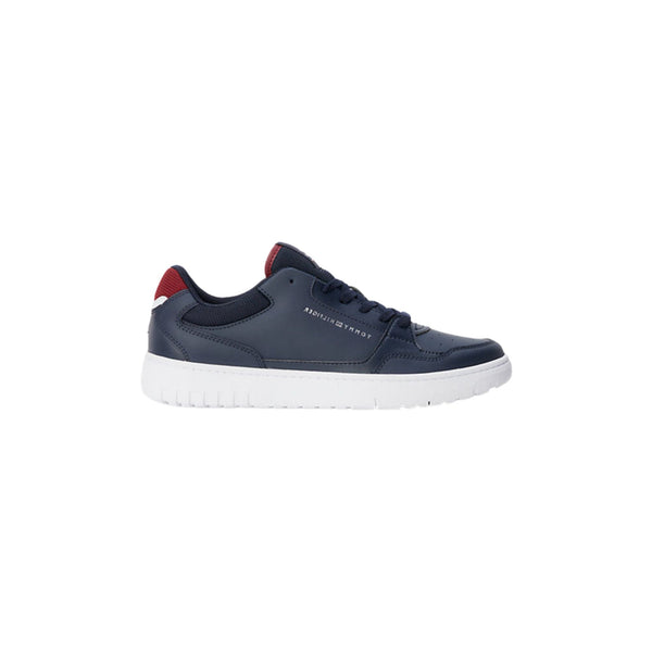 Sneakers Uomo in pelle TH Basket Core Blu Tommy Hilfiger- Francavilla Moda