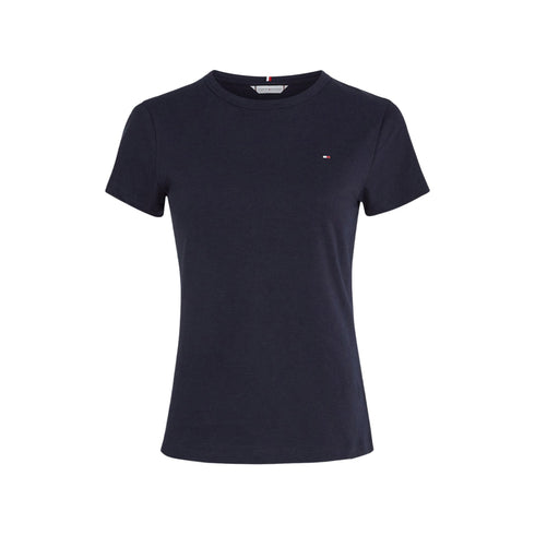T-shirt Donna girocollo Blu Tommy Hilfiger- Francavilla Moda