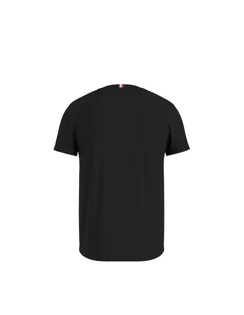 T-shirt Uomo a girocollo Nero TOMMY HILFIGER- Francavilla Moda
