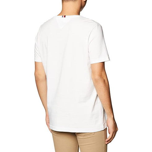 T-shirt Uomo a girocollo Bianco TOMMY HILFIGER- Francavilla Moda