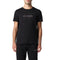T-shirt Uomo con inserto a V e logo Nero TOMMY HILFIGER- Francavilla Moda