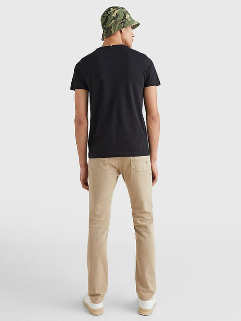T-shirt Uomo con inserto camouflage Nero TOMMY HILFIGER- Francavilla Moda