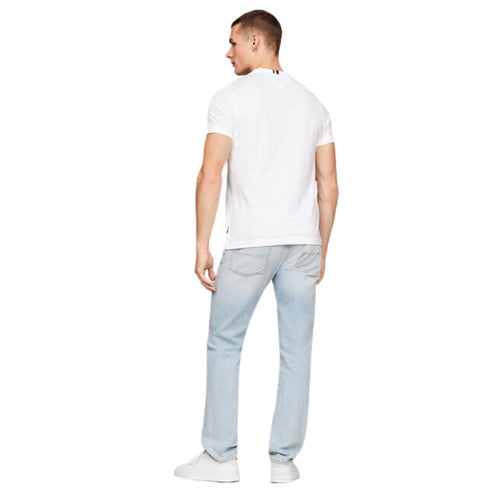 Tommy Hilfiger T-shirt T-shirt Uomo con logo stemma Bianco P24-TOMMY HILFIGERMW34388-YBR-S - Francavilla Moda