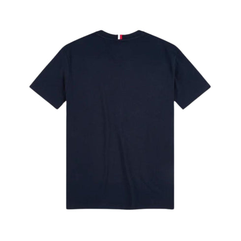 Tommy Hilfiger T-shirt T-shirt Uomo con monogram TH ricamato Blu - Francavilla Moda
