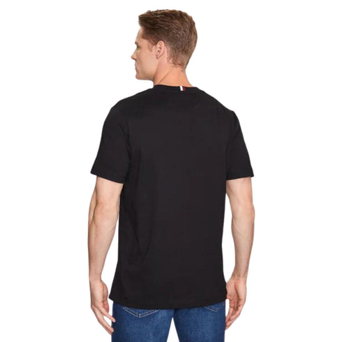 T-shirt Uomo in tinta unita Nero Tommy Hilfiger- Francavilla Moda