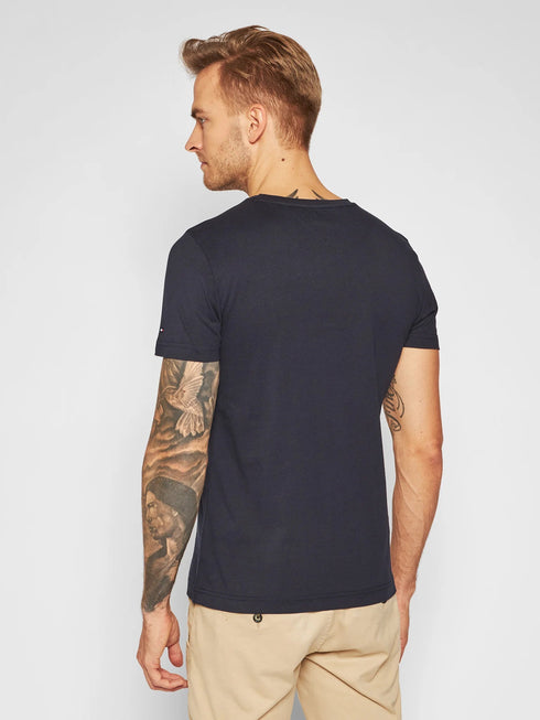 Tommy Hilfiger T-shirt mm T-shirt Uomo Logo core Blu P24-TOMMY HILFIGERMW11465-403-M - Francavilla Moda
