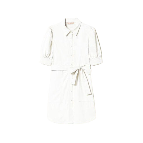 Abito Donna chemisier con cintura Neve TWINSET- Francavilla Moda