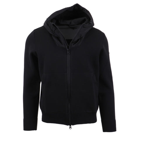 Giacca Uomo con cappuccio in nylon Nero UNITY- Francavilla Moda