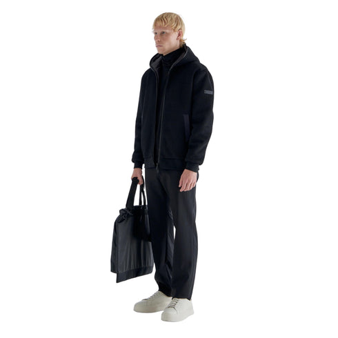 Unity Giacca imbottita Giubbino Uomo POLAR imbottito Nero - Francavilla Moda