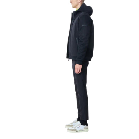 Giubbino Uomo Tricotech Hybrid Nero UNITY- Francavilla Moda