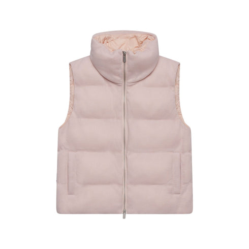 Unity Piumino smanicato Piumino smanicato Donna PAGE a collo alto Rosa A23-UNITYPAGE-PINK-XS - Francavilla Moda