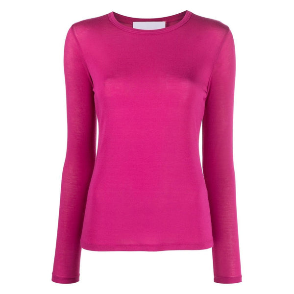 T-shirt Donna a maniche lunghe Magenta VANISE'- Francavilla Moda