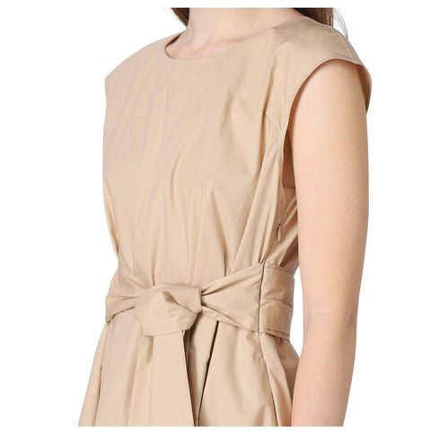 Abito Donna con cintura in vita Beige Woolrich- Francavilla Moda